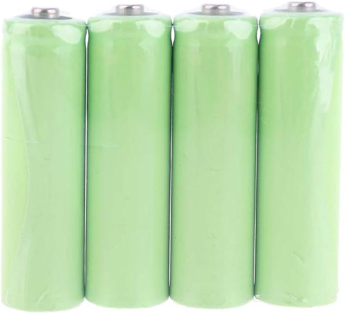 Dummy Batterij - Nep Batterij - Ruimte Vullen - Alleen Stroomgeleiding - 4 Stuks - Groen