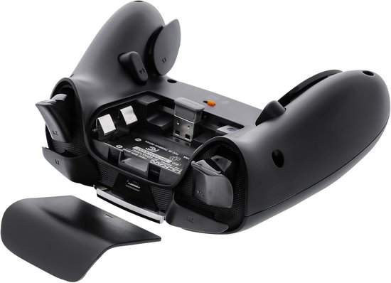 Draadloze Controller - Game Controller - Multiplatform Gaming - Programmeerde Paddles - 30ft Bereik - Zwart — afbeelding 2