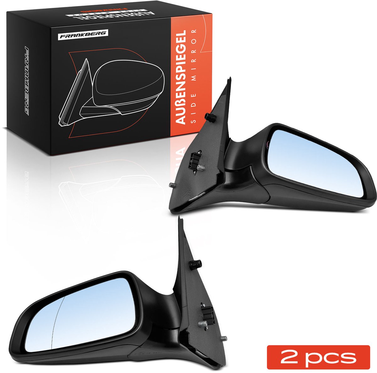 Frankberg 2x buitenspiegel links/rechts voor Opel Astra H GTC