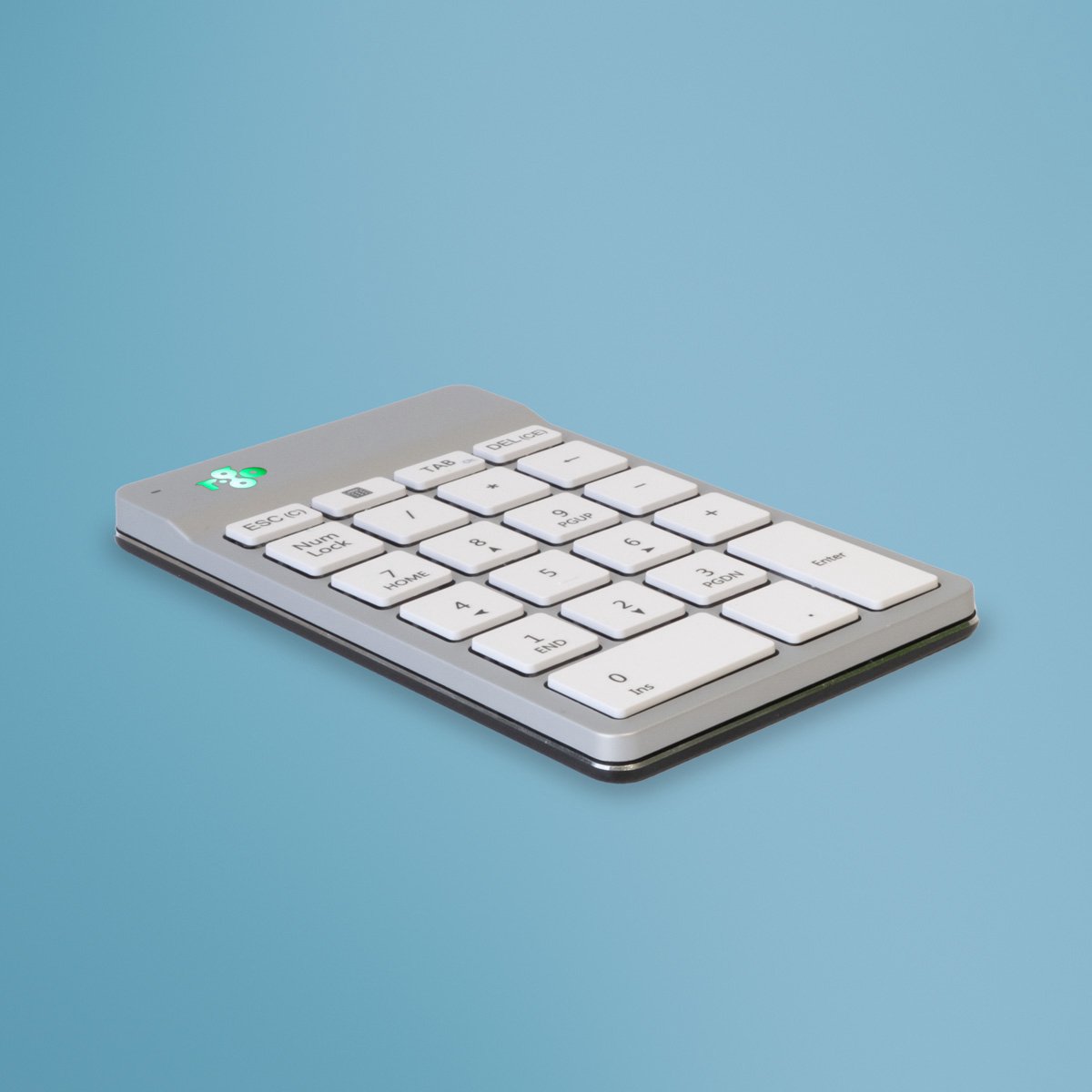 R-Go Numpad - Ergonomisch numeriek toetsenbord - Break software - Bluetooth - Wit