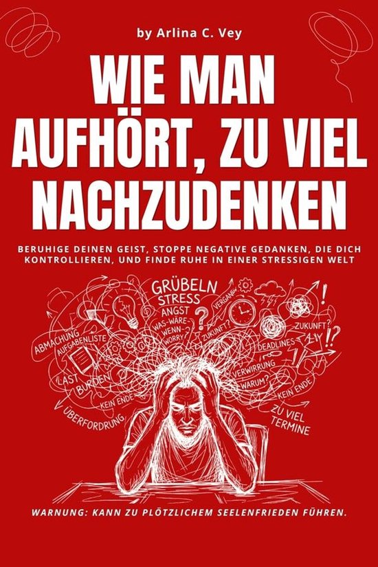 WIE MAN AUFHÖRT, ZU VIEL NACHZUDENKEN - cover