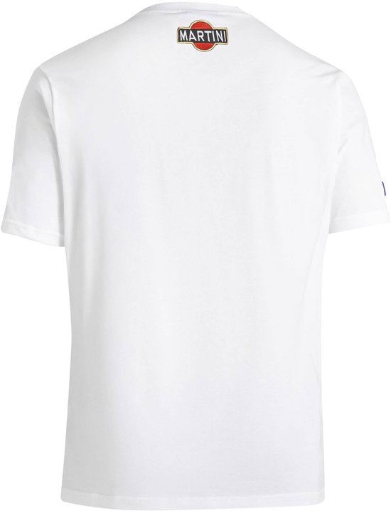 Sparco T-Shirt Martini Racing Top Stripes - wit / 3xl - T-Shirt - BML0007D0W013XL van Sparco — afbeelding 2