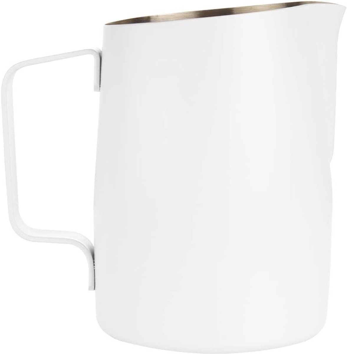 Stainless Steel Melkopschuimer met Handvat, 600ml voor Espresso, Cappuccino en Latte Art