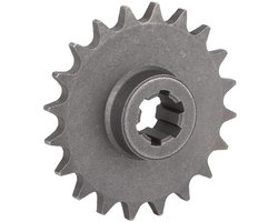Dailygoody - Qcwwy 20T Aluminium Sprocket voor 2-Takt ATV en Mini Motorfietsen - T8F Ketting Geschikt
