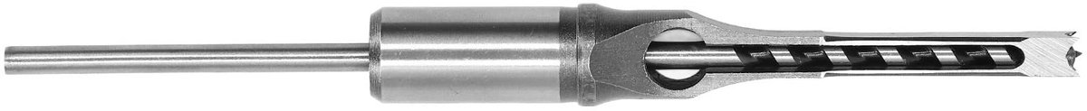 Dailygoody - Vierkant Gat Beitel Boren - Verstelbare Hoge Hardheid - 8mm Ronde Schacht - Stabiele Klemming - Geschikt voor Metaal en Spaanplaat