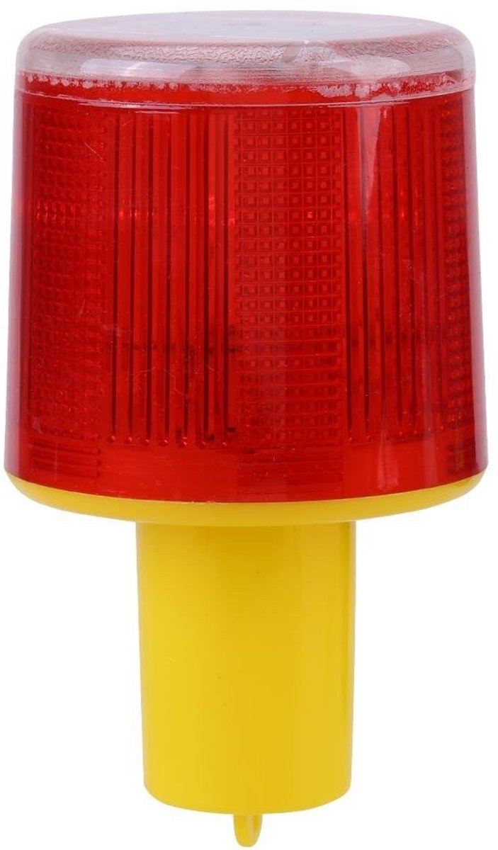 Dailygoody - Noodwaarschuwing Flitslicht - Draadloos Verkeerslicht - Eenvoudige Installatie - Rood - Zonne-LED Alarm - Veiligheidslamp - Verkeerssitua