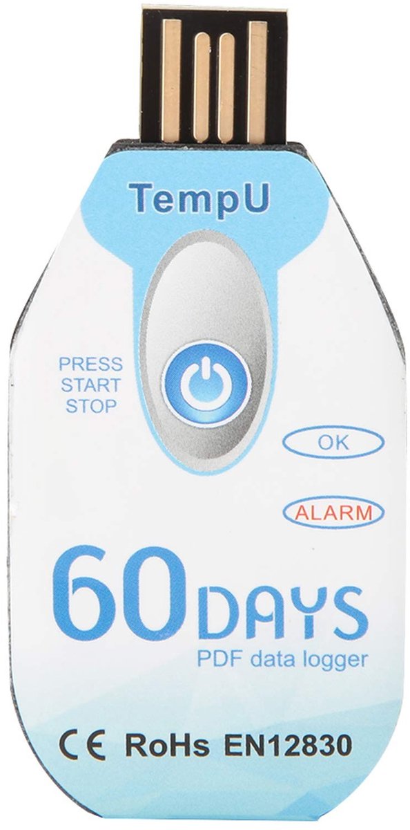 Dailygoody - Disposable Temperature Logger - 10000 Punten USB Temperatuur Recorder