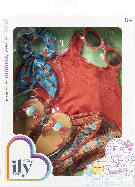 DISNEY ILY 45CM MOANA MODE SET van Merkloos — afbeelding 5