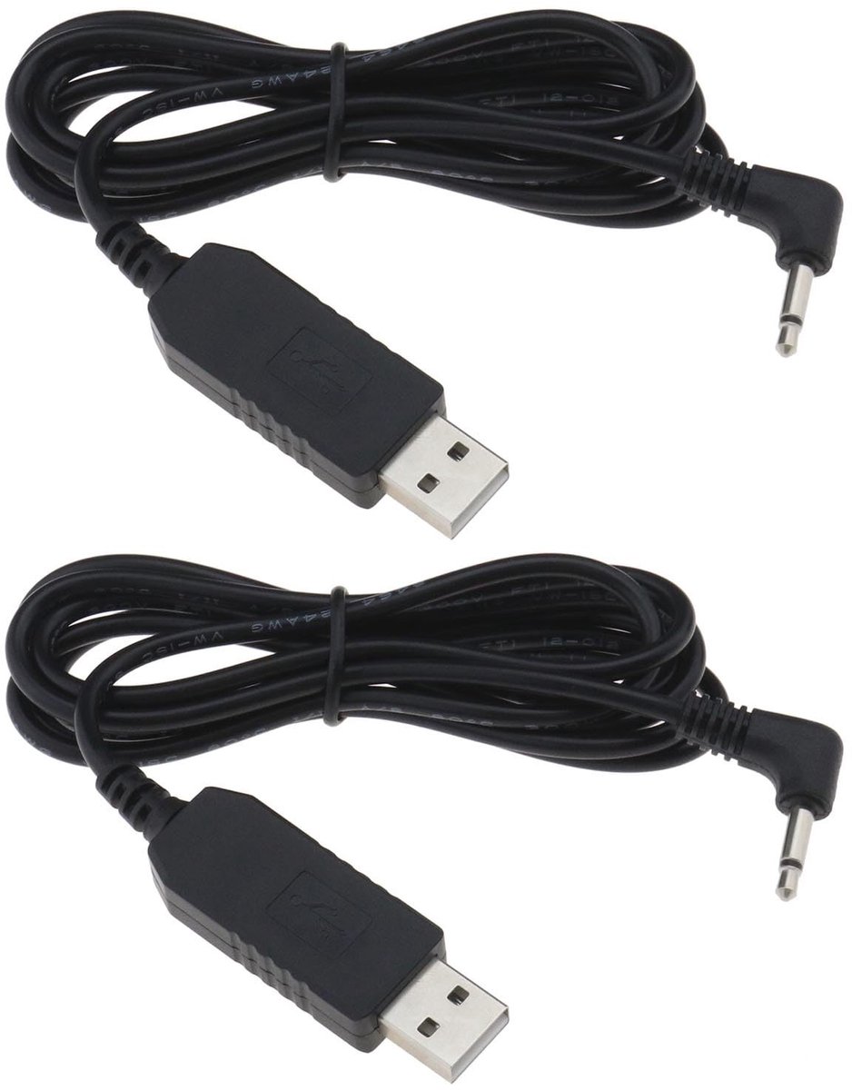 Dailygoody - Scheerapparaat Oplaadkabel - USB - 1,5 Meter - Draadmeter 24AWG - Compatibel met Remington Baardtrimmers - Handig opladen voor baardtrimmers