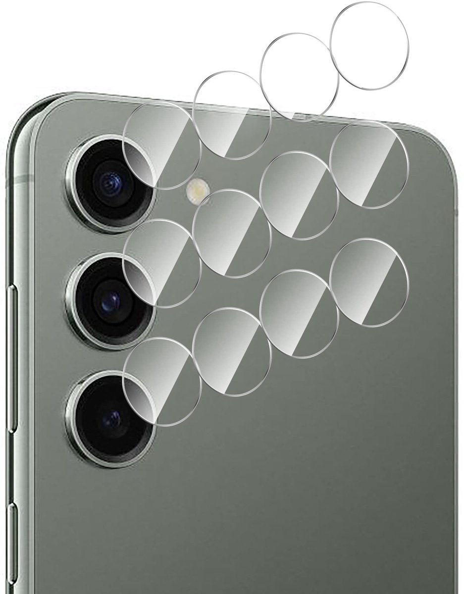 Dailygoody - Ultradunne cameralensbeschermer - 4-pack - HD gehard glas - Samsung Galaxy S23 - Bescherming tegen krassen - Geschikt voor Samsung Galaxy..