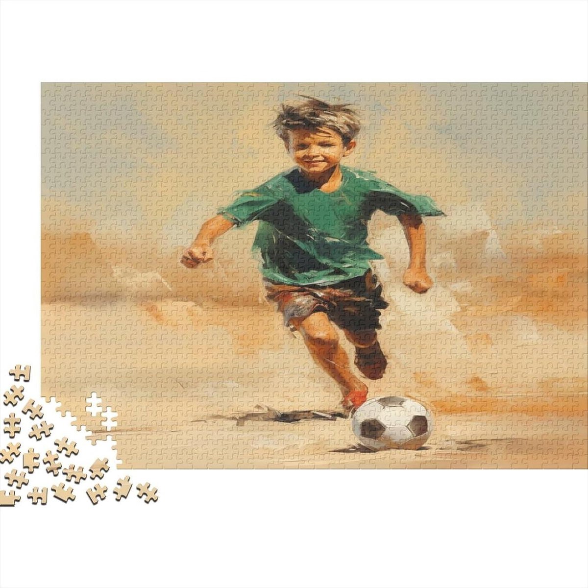 Fotopuzzel - Eigen afbeelding - Ontspanning thuis - Met bonus poster - 1000 stukjes - Meerdere kleuren