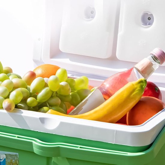 Draagbare koelbox - Mini koeler - Buitenactiviteiten - Waterdicht en lekvrij - 5 of 8 liter - Groen — afbeelding 4