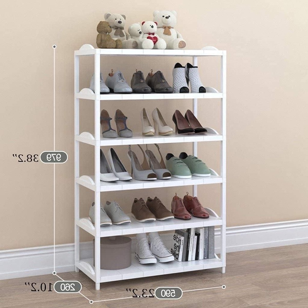 Stapelbaar Schoenenrek - Schoenen Opberger - Huis Ordenen - Multi-Layer Ontwerp - N.v.t. - Multi