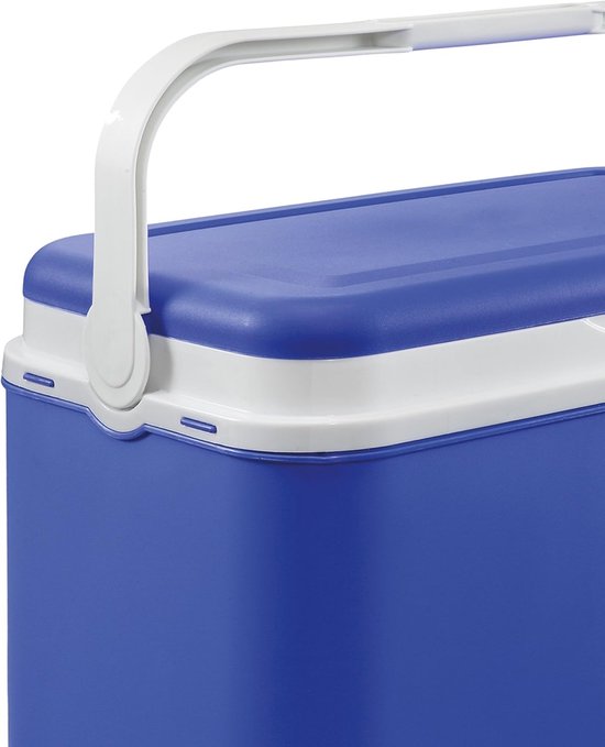 Koelbox Blauw - Picknickbox Campingbox - Eten Koel Houden - Extra Groot - 32 Liter - Blauw van Koelbox. — afbeelding 3