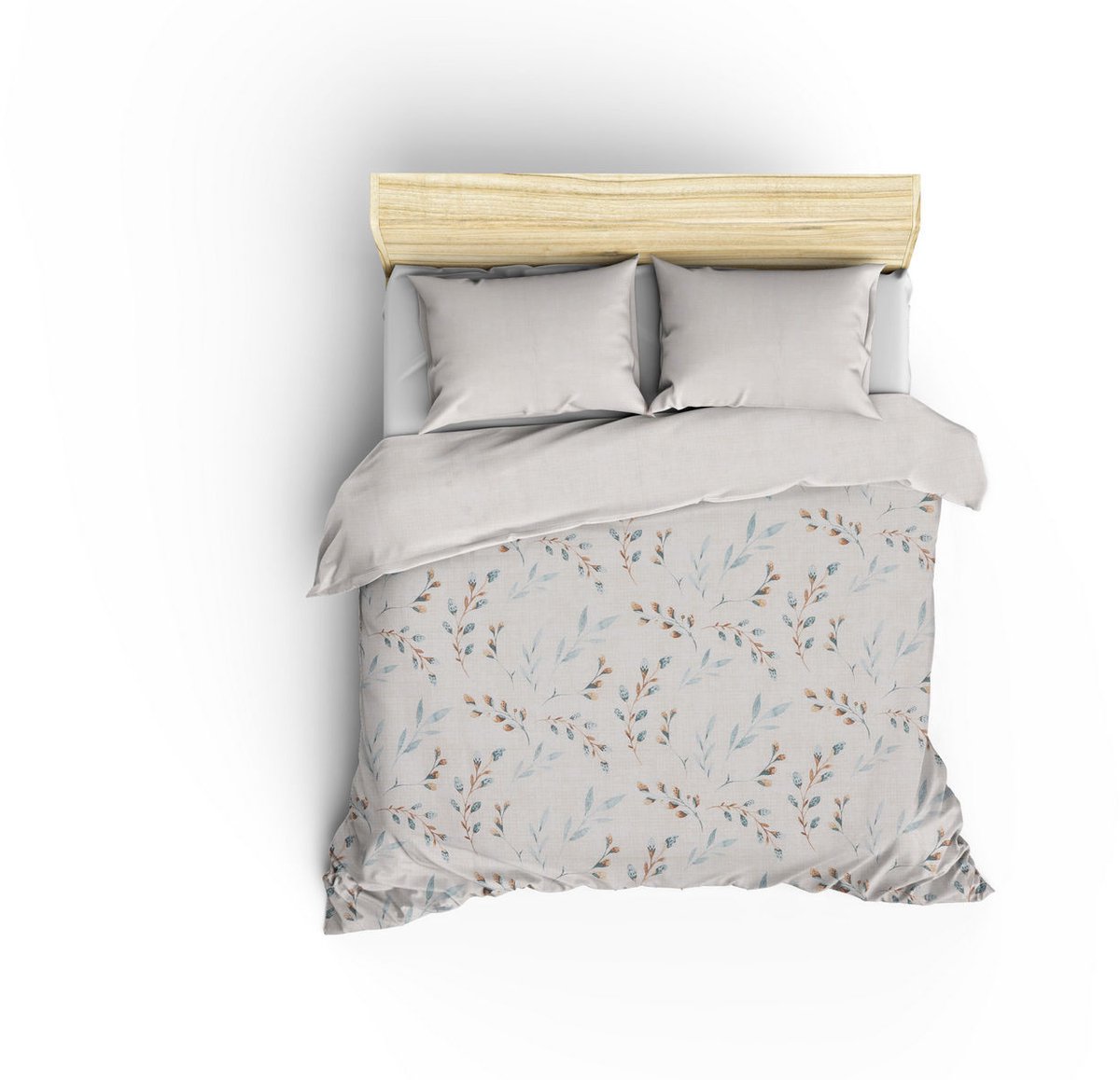 L'Essentiel Maison - Dekbedovertrek - Ranforce - Mint - 200x200