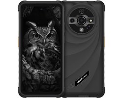 Ulefone Armor X31 Pro 5G Rugged AI Smartphone IP68/IP69K & MIL-STD-810H Robuust - 6.56'' 120Hz - 64MP + 25MP Nachtzichtcamera - 6050mAh - 16GB RAM, 256GB - Android 14 - Zwart - Octa-core 2.4GHz - Vinger Scan - Dual SIM - NFC - Krachtige Zaklamp