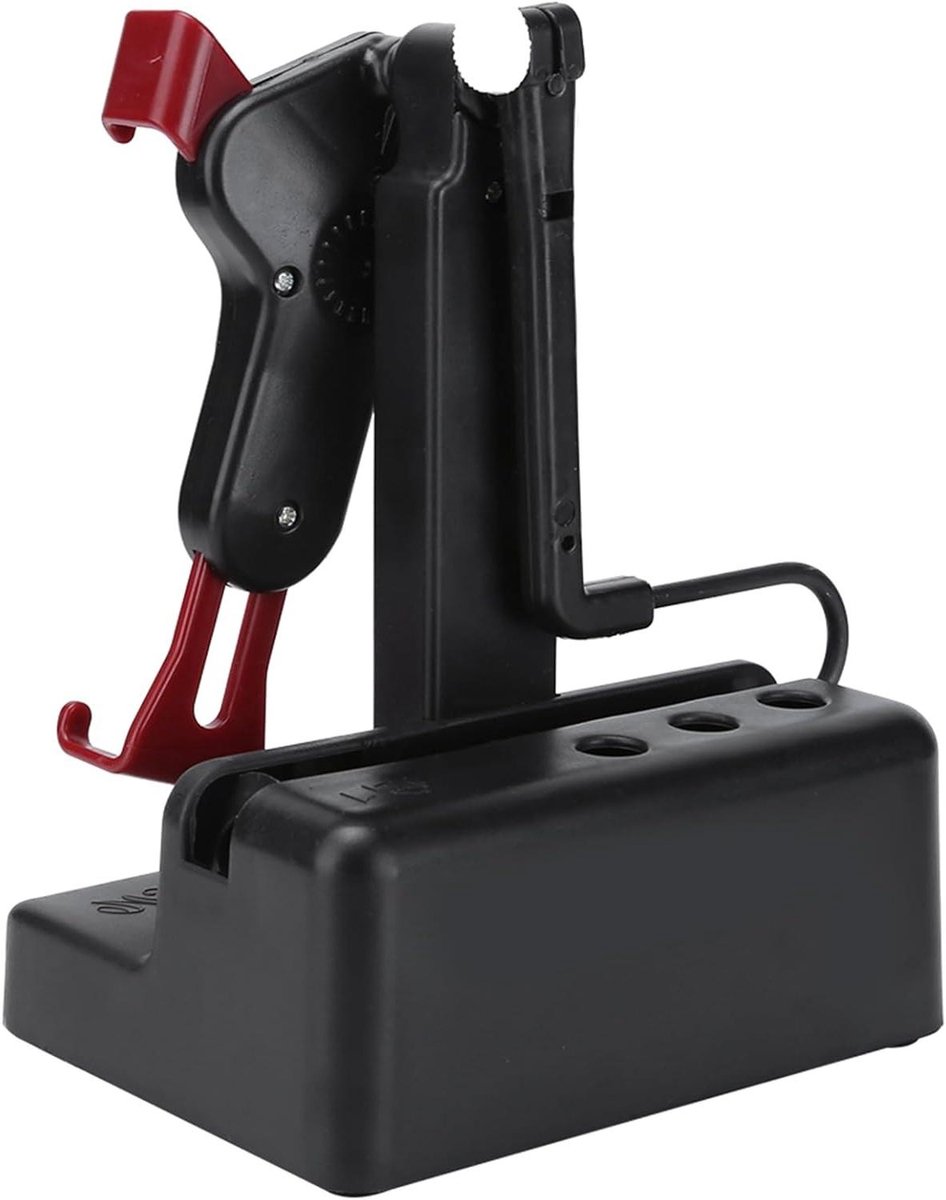 Stappenteller Schudapparaat - Telefoon Waggler - Automatisch Stappen Tellen - Tot 8000 Per Uur - 15.5 x 11.8 cm - Donkerrood