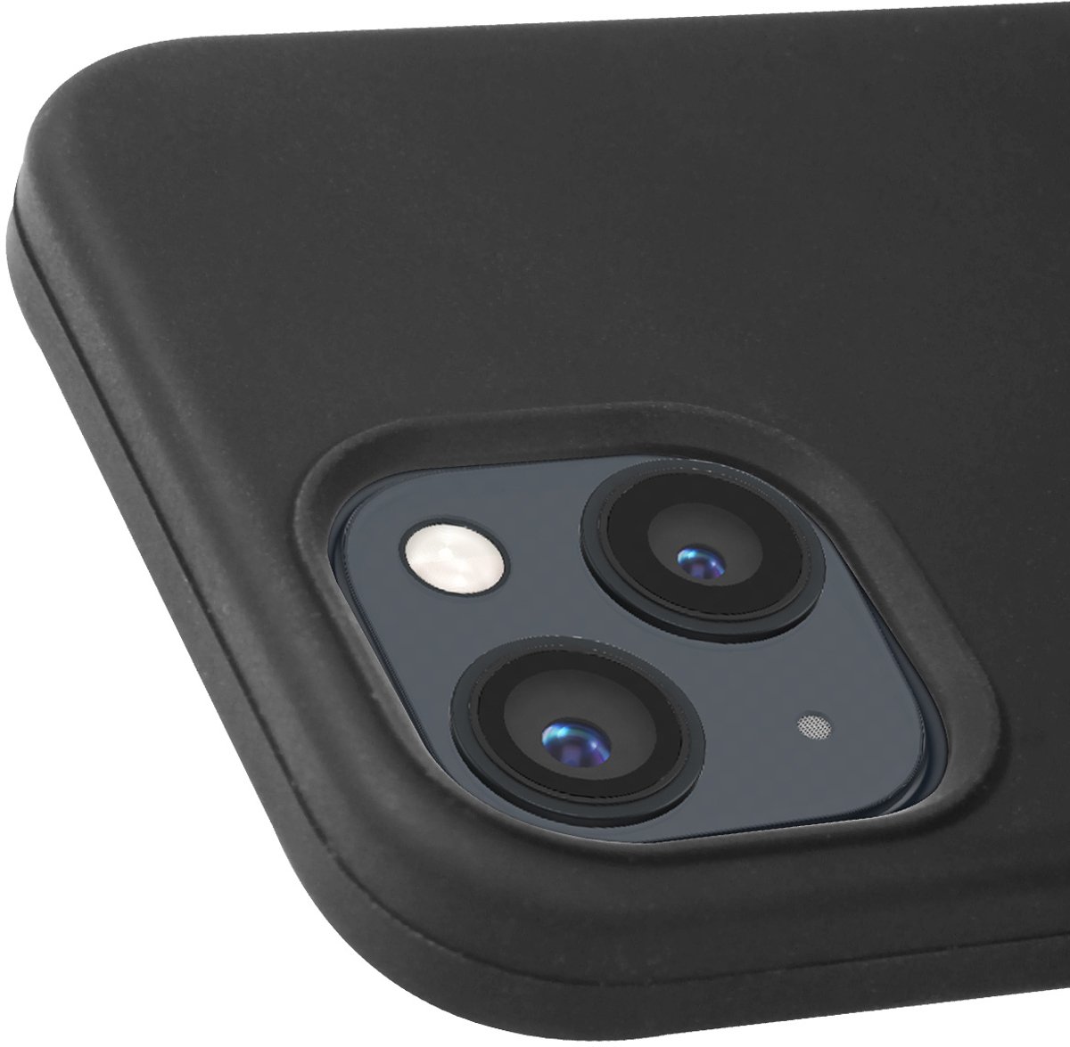 Jaym, Hardcase Geschikt voor Apple iPhone 14 Plus Premium Zacht Voelen, Zwart