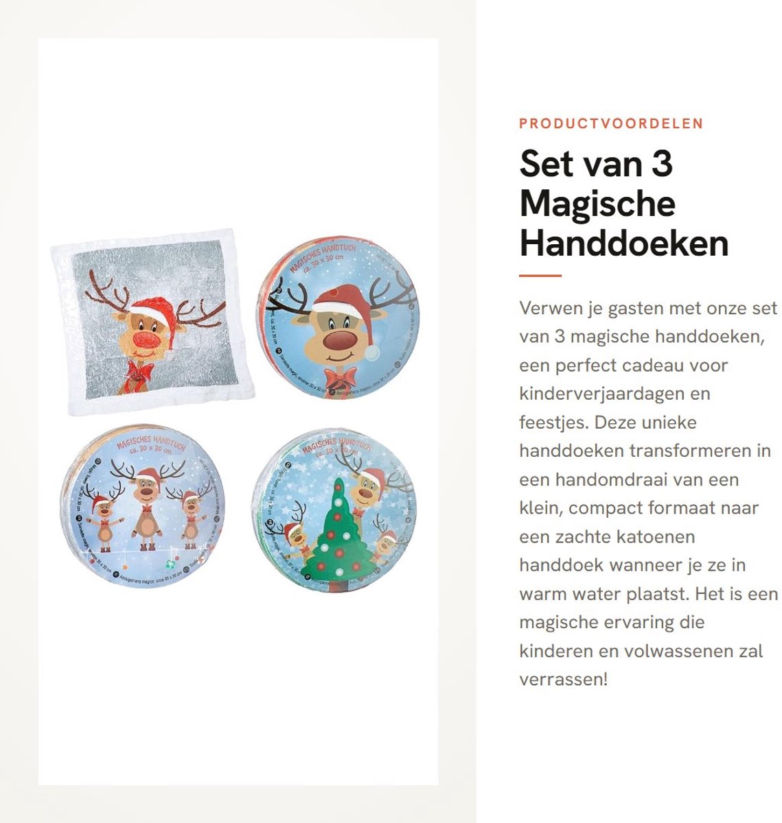 Dailygoods- Handdoek Set - Magische Handdoeken - Gastendoekjes - Washandjes - Katoenen Doeken - 30 x 30 cm - Washandje