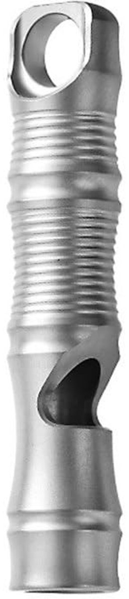 Dailygoods- Hondenfluitje 120 dB - Titanium Noodfluitje - Ophangclip - Hondentraining - Wandelen - Kamperen - Fluitje