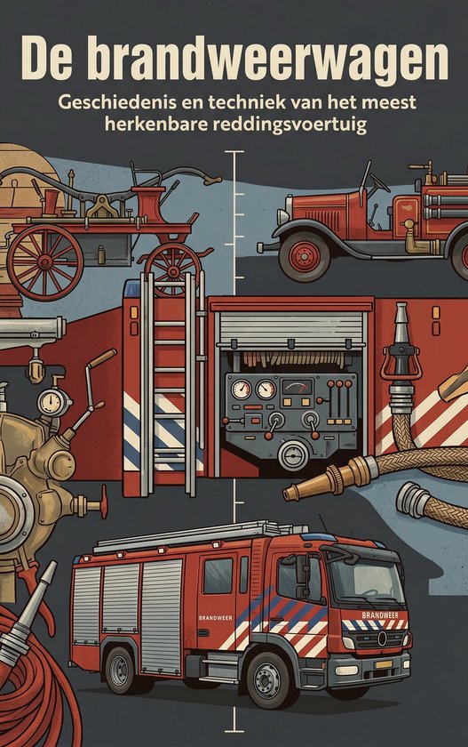 De brandweerwagen - cover