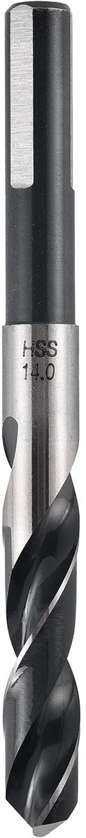 Dailygoods- Schachtboor 1/2 inch - 14 mm Snijdiameter - Sneldraaistaal - Spiraalboor - Gevorkte Punt - Efficiënte Spaanverwijdering - Boor