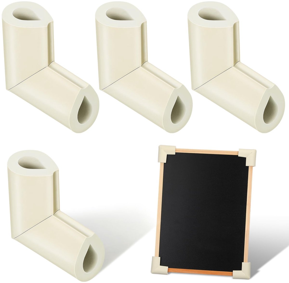 Dailygoods- Hoekbescherming U-vormig - Schuimrubberen Hoekbescherming - Meubelbescherming - Bescherming tegen Stoten - Verpakking - Zachte Eigenschappen