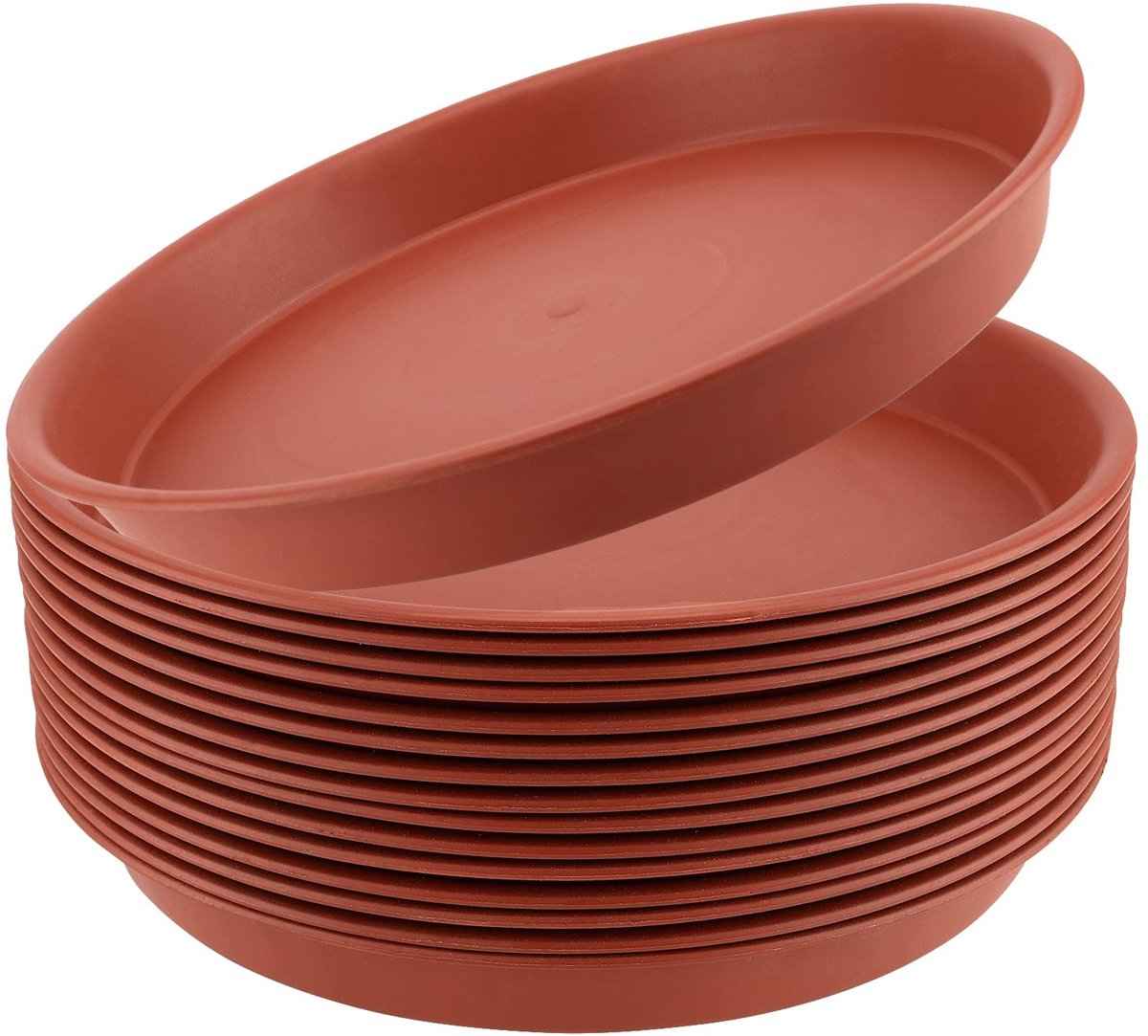 Dailygoods- Plantenschotels 30 cm - 10 Stuks - Verdikte Plastic - Druppelbakken - Voor Binnen/Buiten - Duurzaam Materiaal