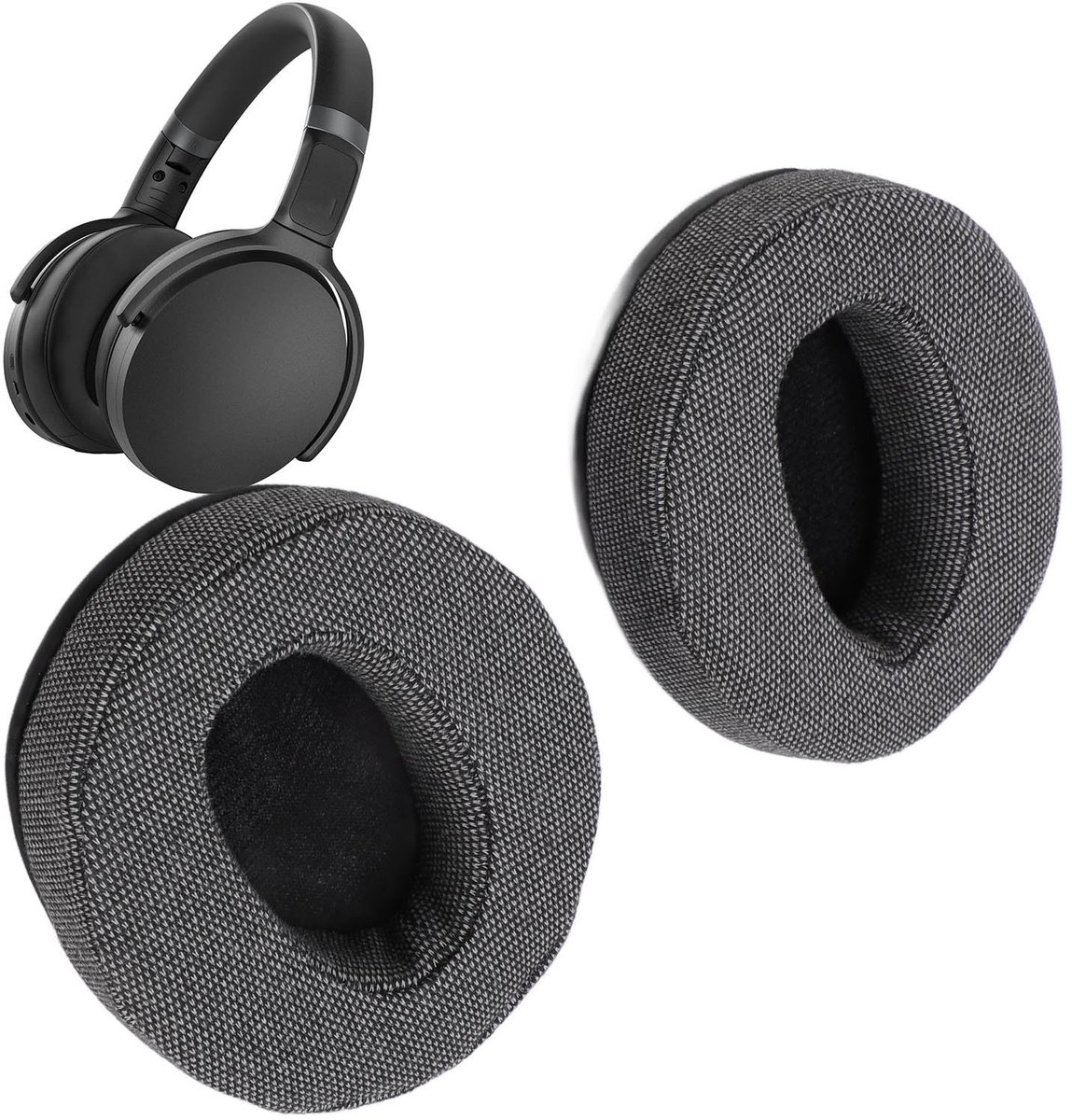 Dailygoods- Oorkussens Memory Foam - Vervangende Earpads - Goede Geluidsisolatie - Eenvoudig te Installeren - Geschikt voor HD 4.50BTNC/HD 4.50BT/HD 4.50SE/HD 4.40BT/HD 300/HD 400S/HD 350BT/HD 458BT - Hoofdtelefoon