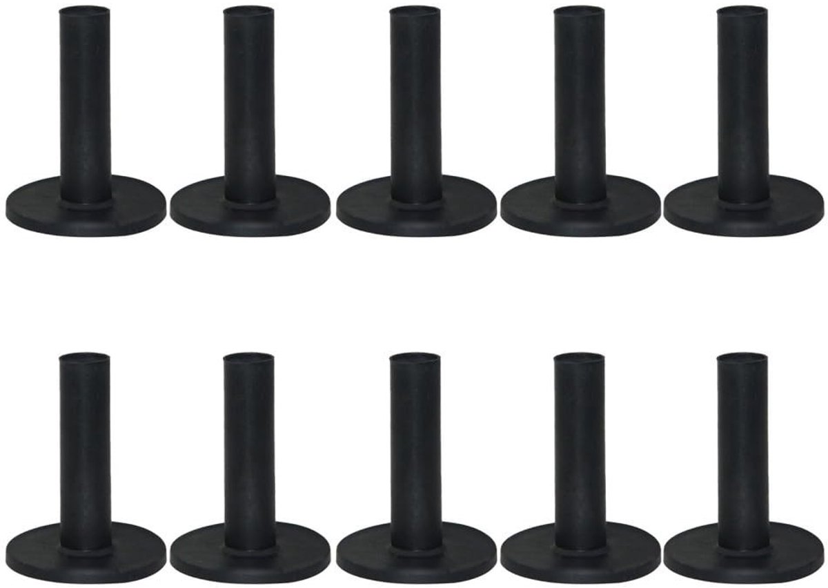 Dailygoods- Golf Tees 10 Stuks - Rubber Tees 58/68/85 mm - Golf Accessoires - Driving Range - Ideaal voor Afslaan - Duurzaam Materiaal - Golfballen