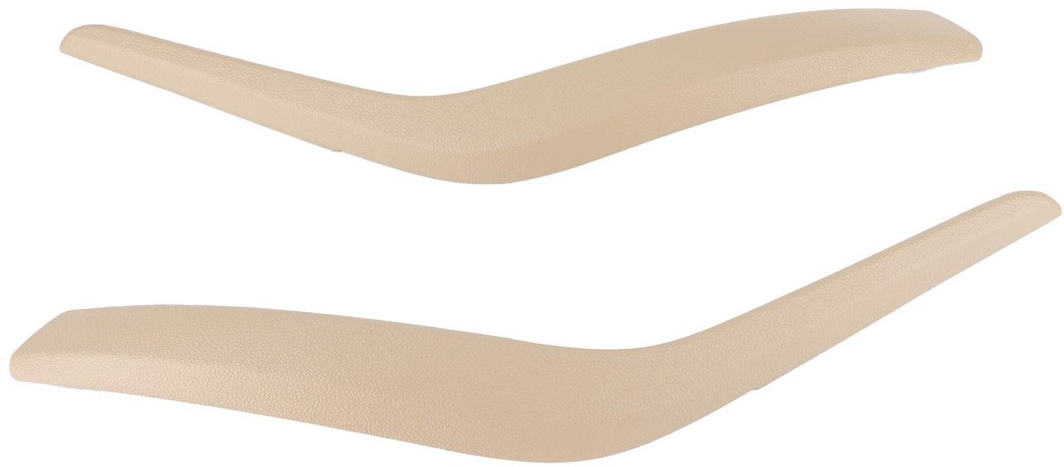 Dailygoods- Binnendeurpaneel Trekkoord - Handgreep - Steunbeugel - Beige - Voor X1 E84 - 465x56mm - Deurbekleding