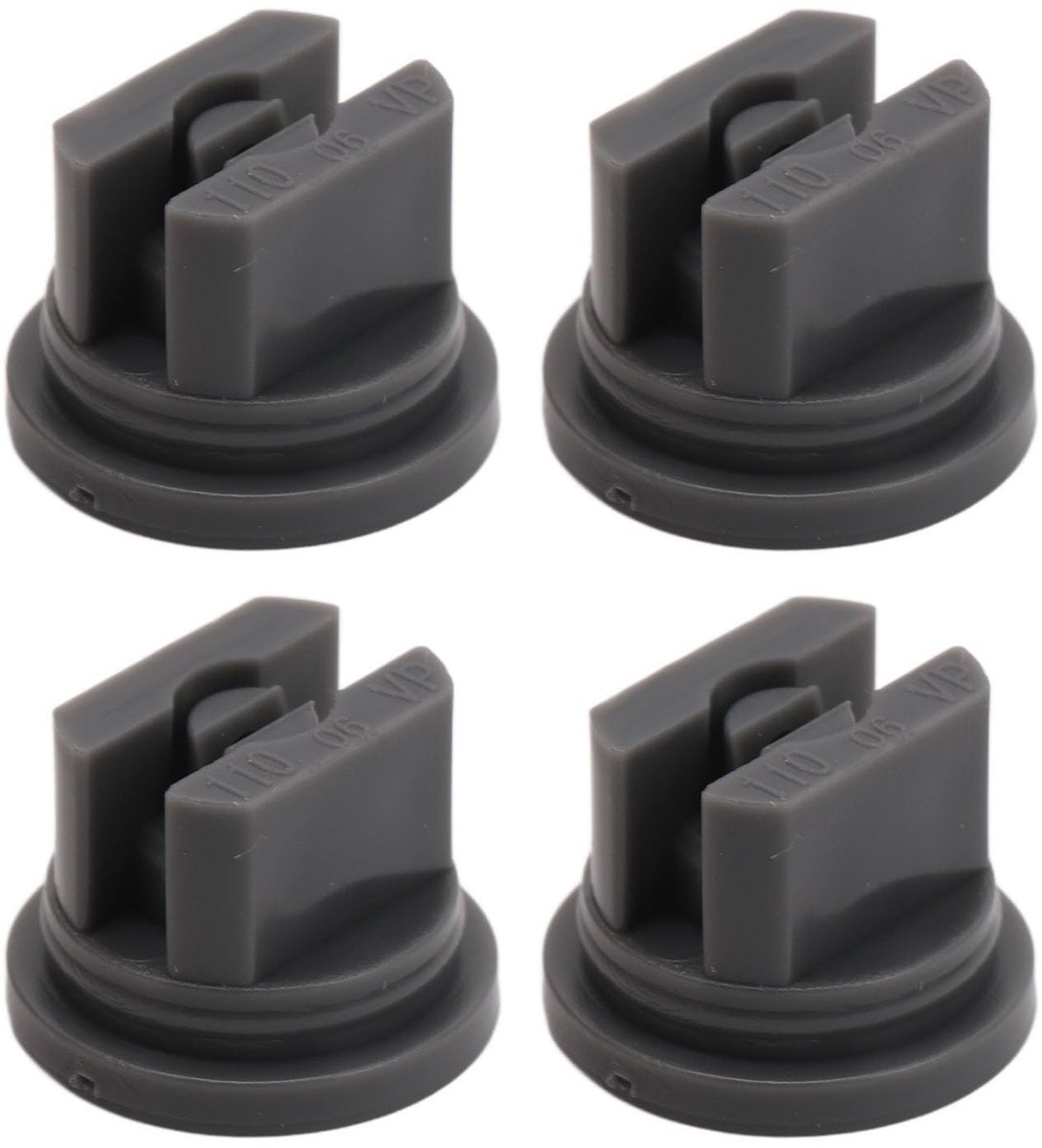 Dailygoods- Waaierspuittipset 110 Graden - 20 Stuks - Platte Spuittip - Kunststof - Corrosiebestendig - Geschikt voor Landbouw