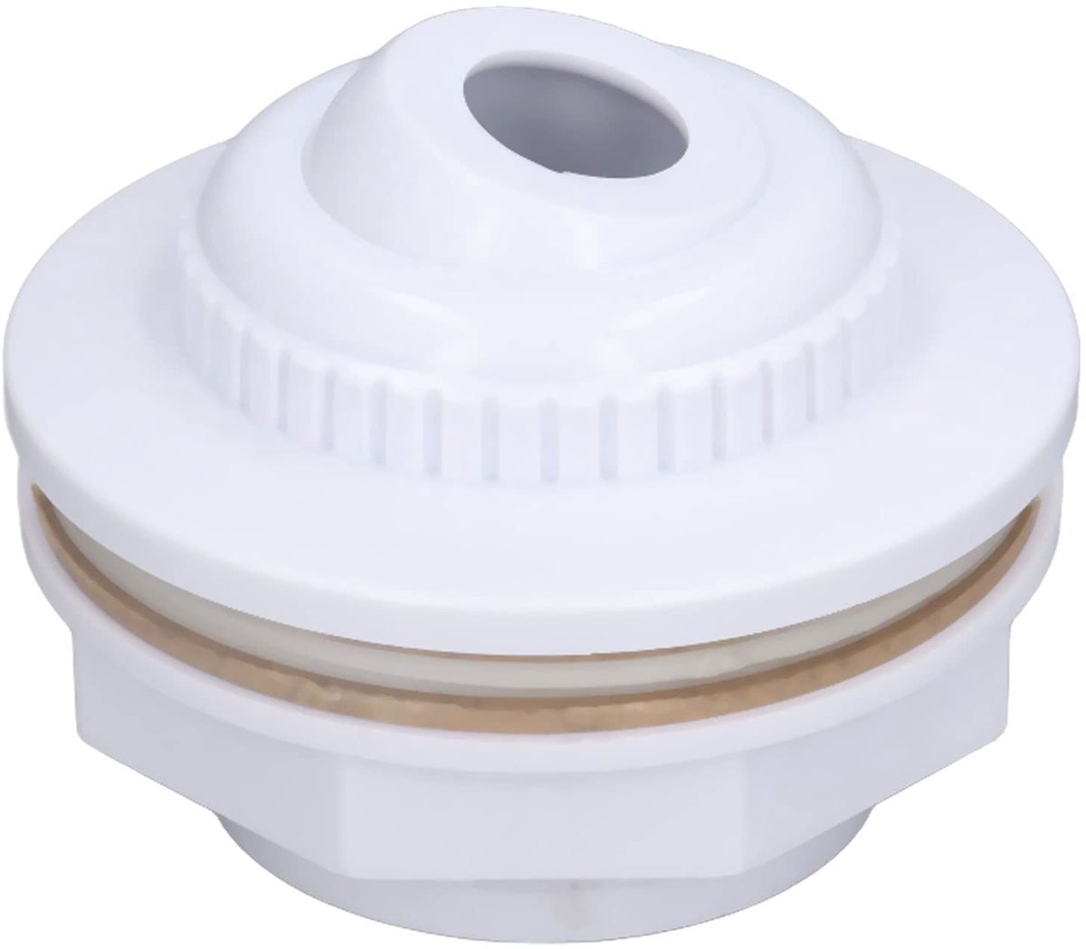 Dailygoods- Pooljet 360 Graden Draaibaar - Water Inlaat Fitting - G2/G1 1/2 Draad - Zwembad Accessoire - Duurzaam Materiaal - 9x6.3cm - Zwemwateruitlaat