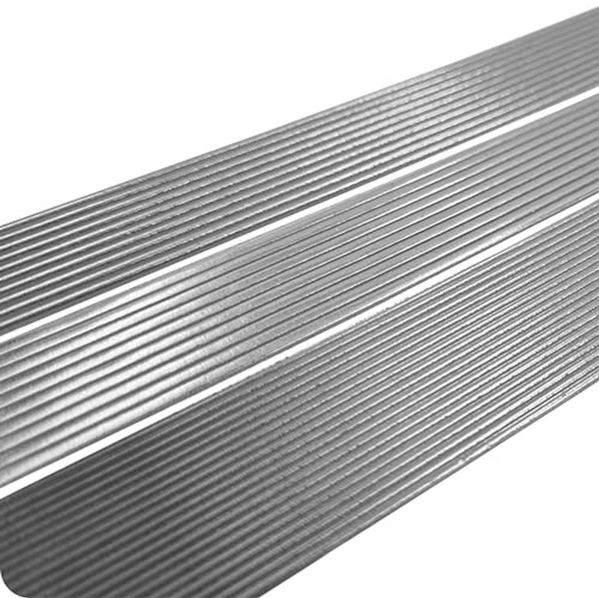 Wax Strips Set - Decoratieve Was - Kaarsen Versieren - Zelfklevend - 50 Stuks - Zilver