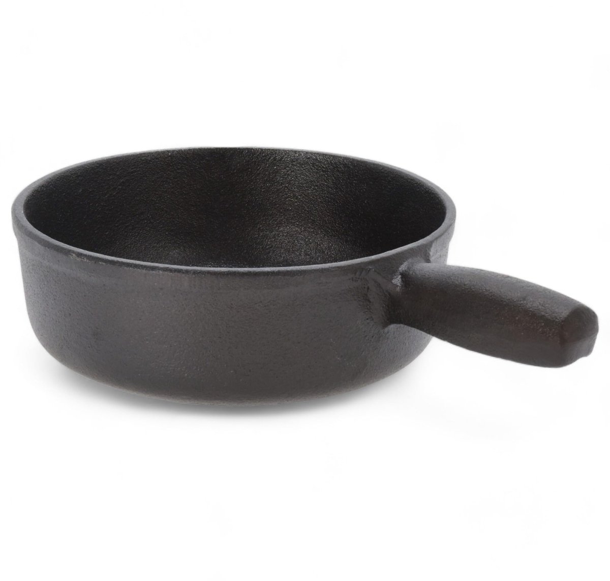 Dailygoods- Grillpan Gietijzer - Diameter 19 cm - Ideaal voor Barbecue - Geschikt voor Binnenkeuken - Gelijkmatige Warmteverdeling - Hoge Temperatuur Bestendig