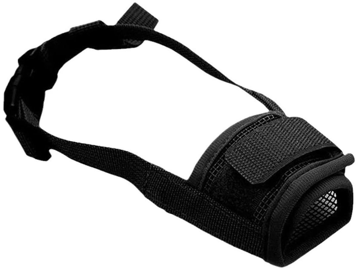 Dailygoods - Zachte Mesh Muilkorf voor Honden, Verstelbaar en Ademend