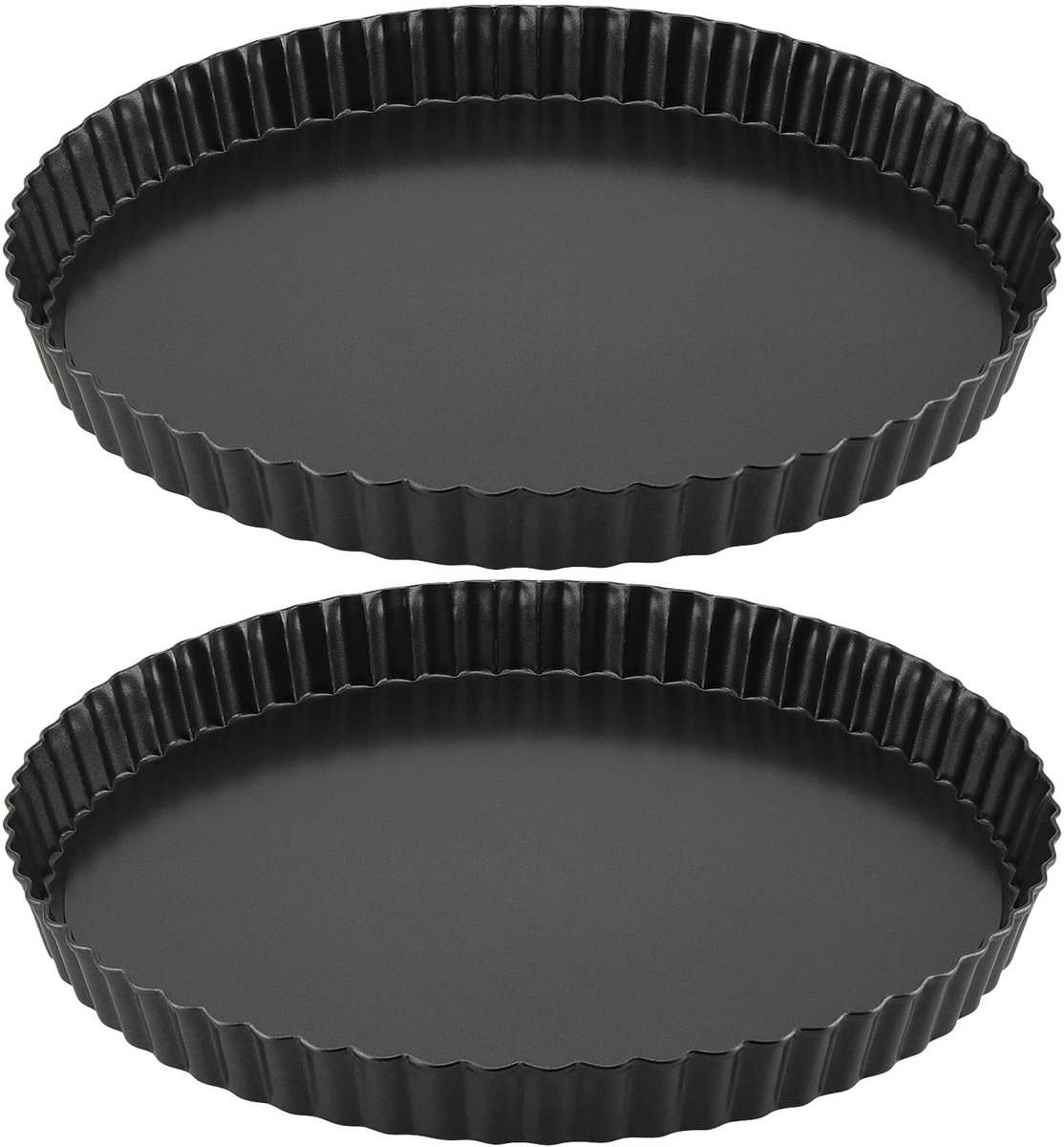 Dailygoods- Taartvorm 28 cm met hefbodem - Quichevorm - Bakvorm - Anti-aanbaklaag - Koolstofstaal - Eenvoudige reiniging