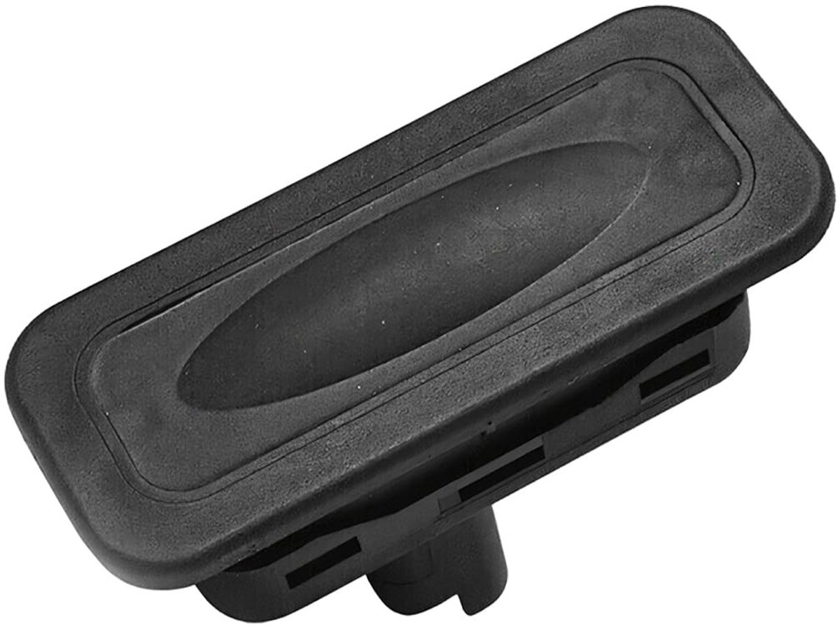 Dailygoods - Auto achterklepschakelaar - Kofferbak Ontgrendeling - Zwart - Knop voor Kofferbakdeuren - Universeel - Geschikt voor diverse voertuigen