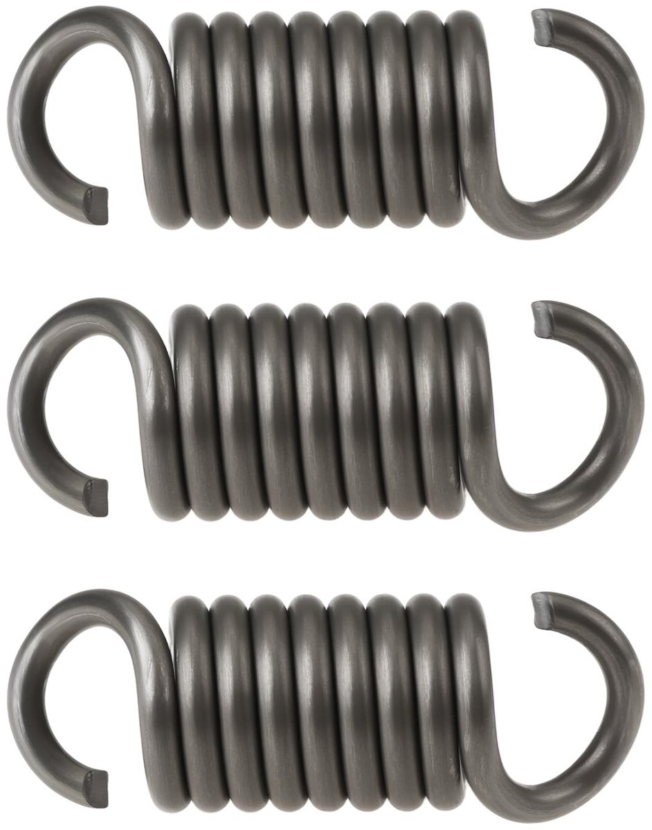 Dailygoods- Koppelingsveer Perfecte Pasvorm - 3 Stuks - Vervangend Onderdeel - Duurzaam Staal - Nauwkeurige Afmetingen - Betrouwbare Prestaties - Grasmaaieronderdeel