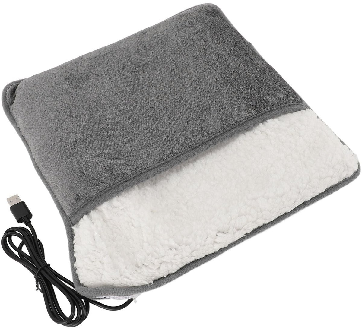 Dailygoods - USB Voetwarmer met Wasbare Verwijderbare Voering