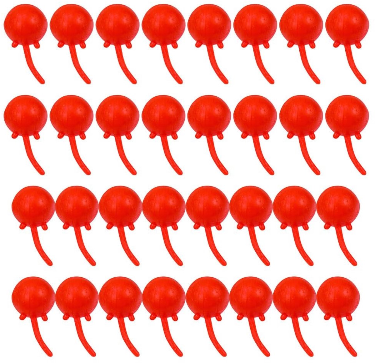 Dailygoods- Swimbaits 500 Stuks - Drijvend Aas - TPE-Materiaal - Flexibele Beweging - Realistisch Ontwerp - Gedetailleerde Textuur - Vishaak