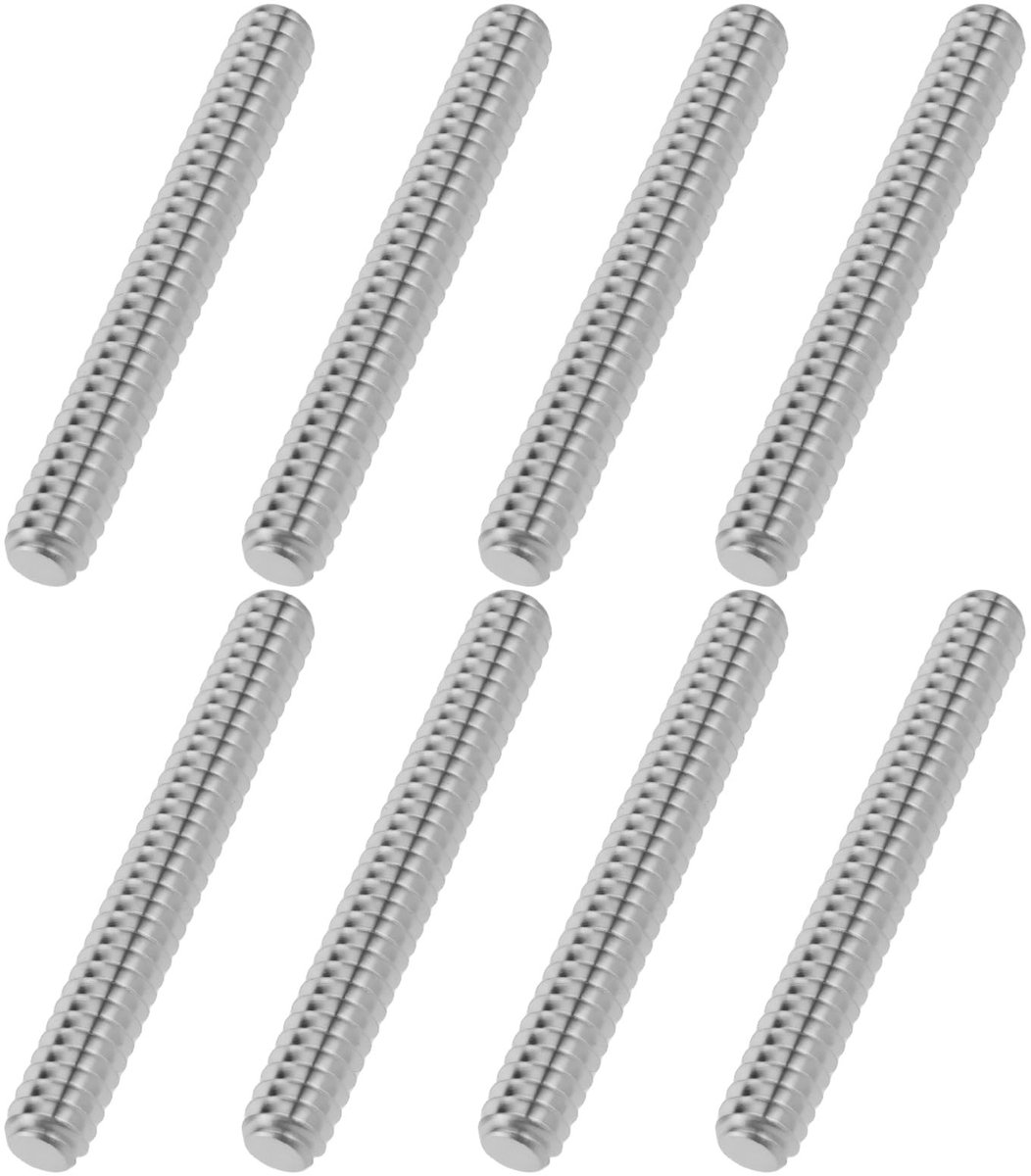 Dailygoods- Gitaar Bridge - 8x Thumbwheel - Compatibel met ABR-1 - Corrosiebestendig - Slijtvast - Verstelbare Hoogte - Gitaar Onderdelen