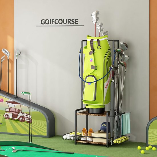 Golftas Organizer Opslagrek voor Garage en Schuur — afbeelding 5