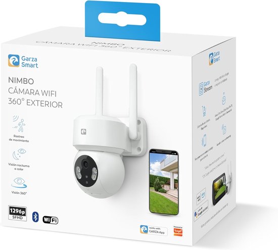 Slimme Buiten WiFi Bewakingscamera Set (2 stuks) - Draadloos, 360° Zicht, Nachtzicht & Bewegingsmelder — afbeelding 3