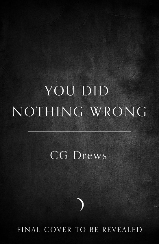 You Did Nothing Wrong - cover