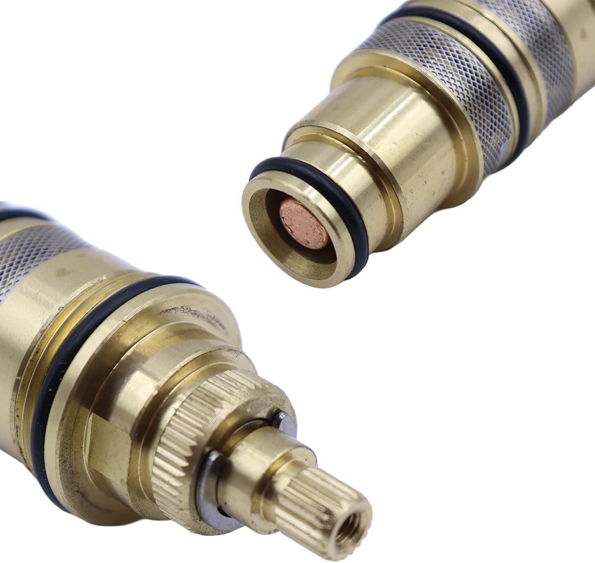 Thermostatic Bath Faucet, Shower Faucet, Replacement Part, Temperature Controlling Shower Mixer, Hot and Cold Temperature Control Valve H-9