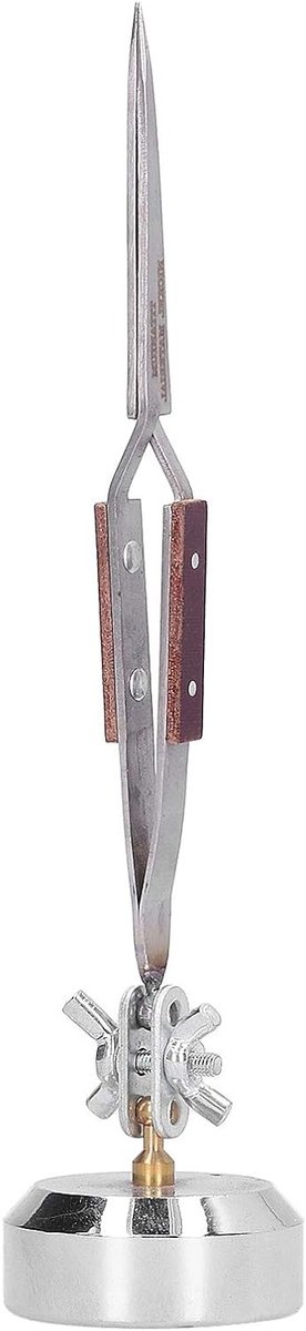 Driedelige Soldering Klem met Tweezers en Vergrendeling voor Horlogemakers en Juweliers, Ideaal voor Precisiewerk en Solderen