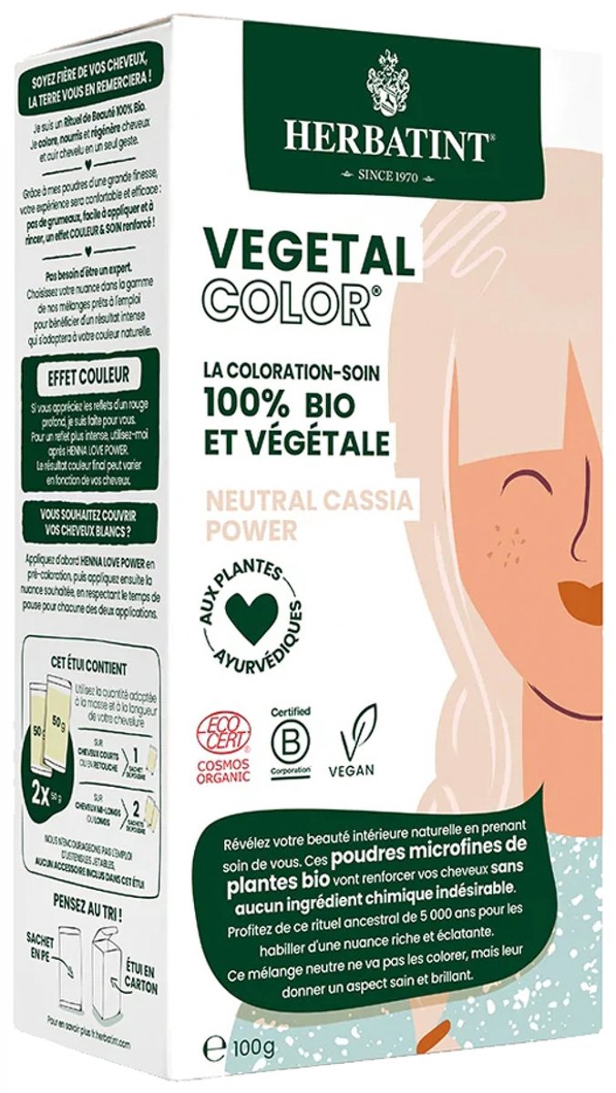 Herbatint Plantaardige Kleur Biologisch 100 g (Kleuren : Blond)