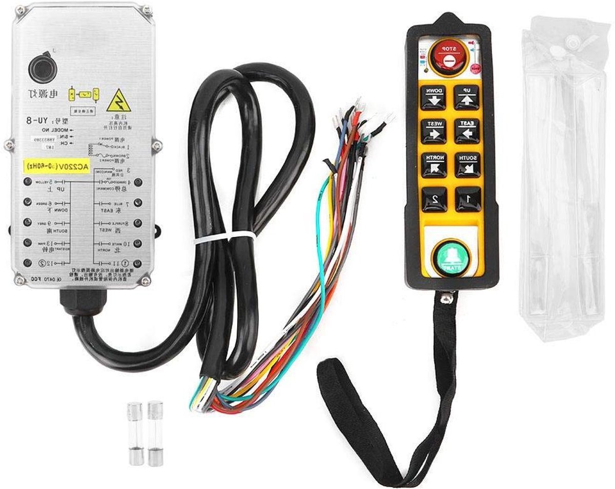 Kraan Lift Controller - Radiografische Afstandsbediening - Industrieel Bedienen - Waterdicht Anti-interferentie - AC220V - null