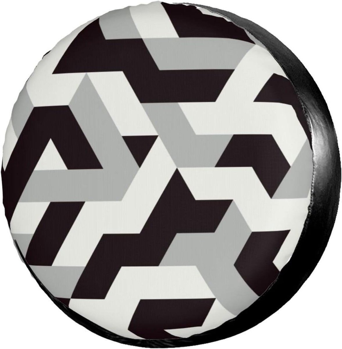 Reservebandhoes - Bandenhoes - Reserveband Beschermen - Abstract Driehoek Patroon - 16 Inch - Niet gespecificeerd